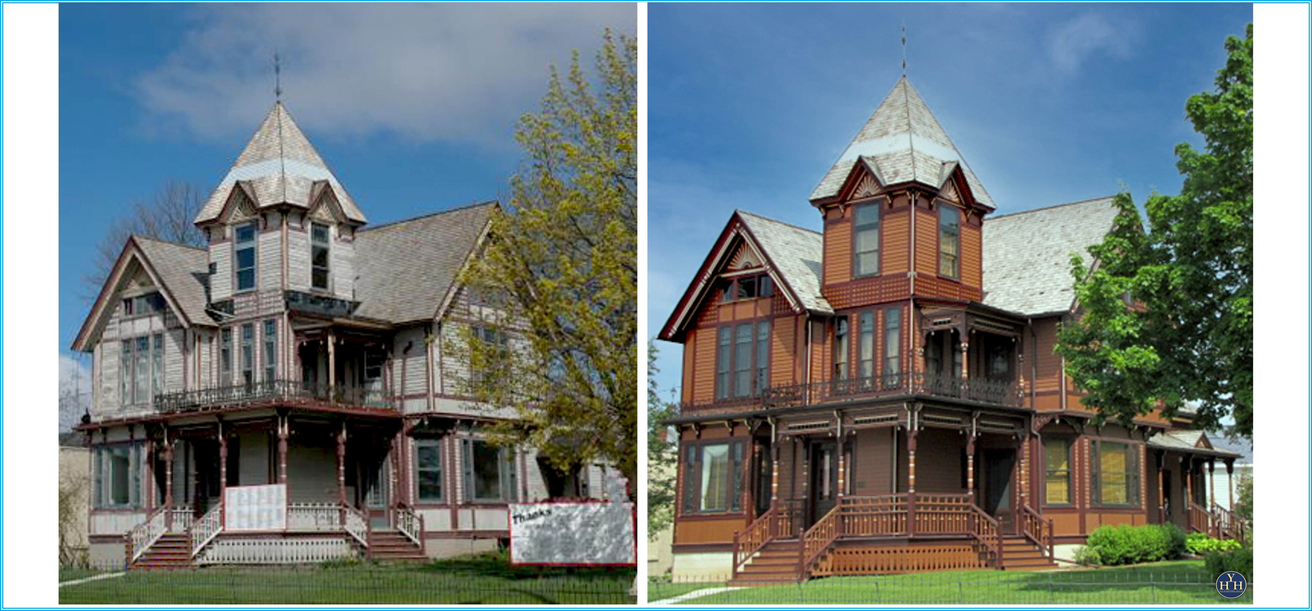 Before and After Herman C. Timm House Your Historic House