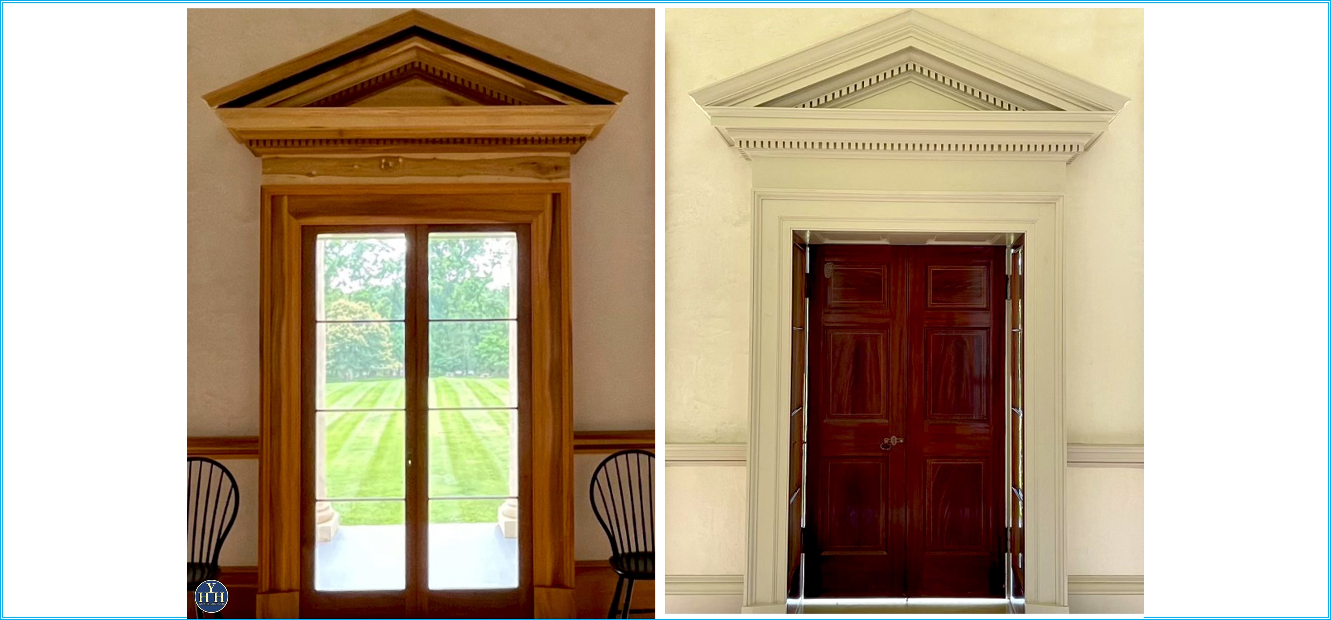 Poplar Forest Door Surrounds Your Historic House