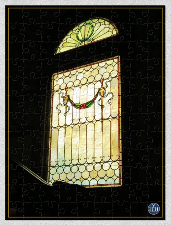 Colonial Revival Stained Glass Window Puzzle Your Historic House